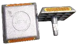 Aluminium Stud Road 10 x 10 x 2.5 cm