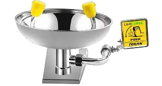 Emergency Eye Wash Wall Mounted UNICARE RYBG001 Stainless steel
