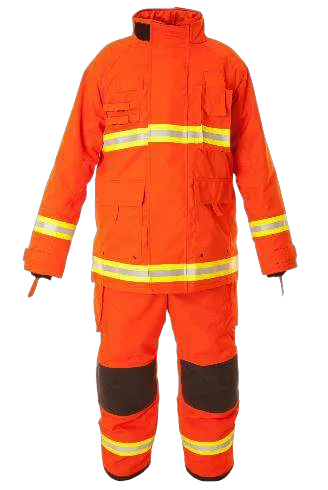 Baju Pemadam New Nomex IIIA -Orange size M (Baju, Celana, sepasang Sarung Tangan, Tas)