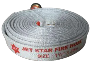 Fire Hose Canvas JETSTAR 13 Bar 1.5 inch x 20 Meter