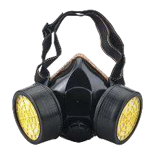 Masker Double Respirator BLUE EAGLE