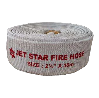 Fire Hose Canvas JETSTAR 13 Bar 2.5 inch x 30 Meter