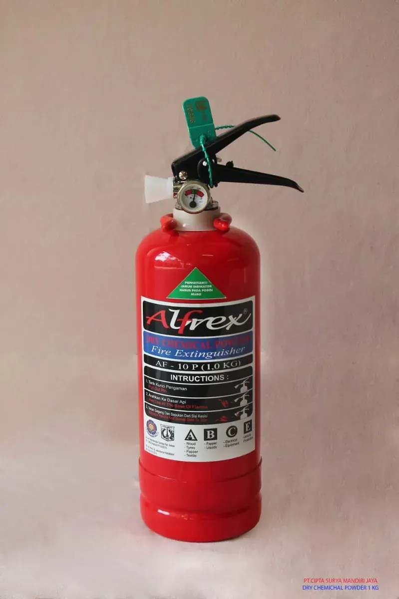 Apar Dry Chemical Powder Brand Pyrosafe cap 1 kg
